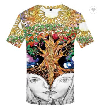 Psychedelic T shirt